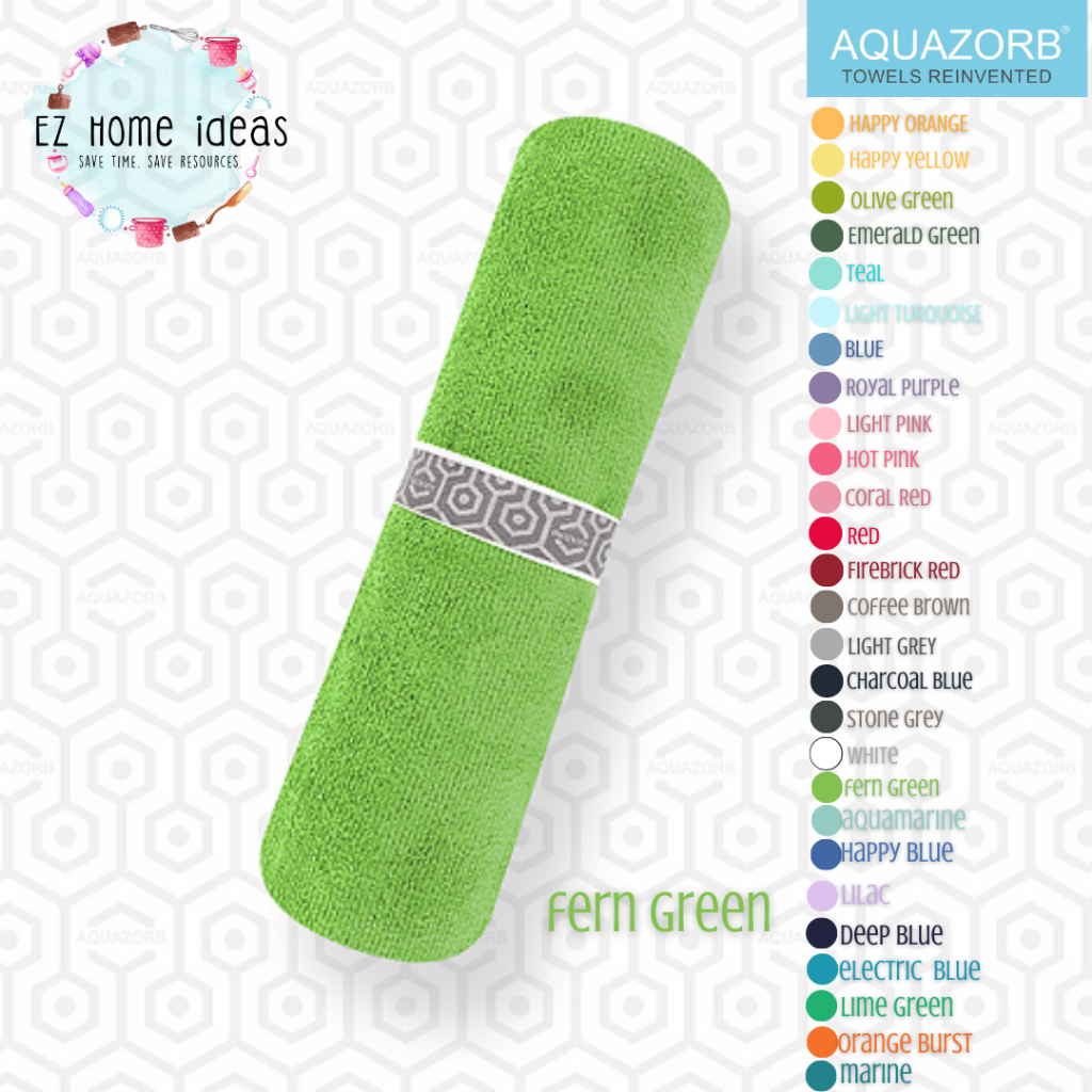 AQUAZORB Body Towel Bath Towel 120 x 65 cm Right size to dry you of from head to toe. Microfiber