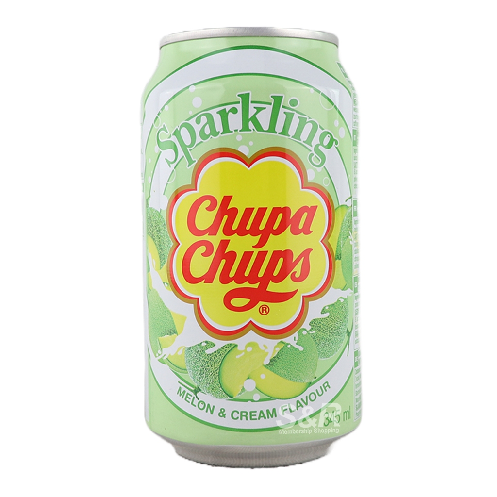 Chupa Chups Sparkling Melon & Cream Soda 345mL | Shopee Philippines