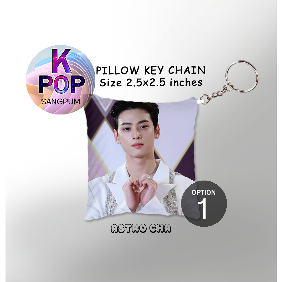 Astro Cha Eun Woo Key chain Pillow | Shopee Philippines