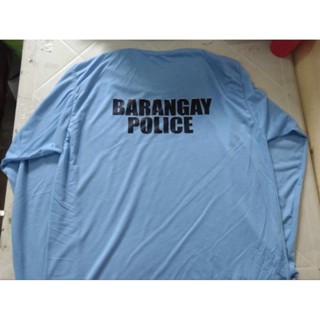 Barangay Police long sleeves Uniforms Barangay Tanod brgy Tanod 180gsm ...