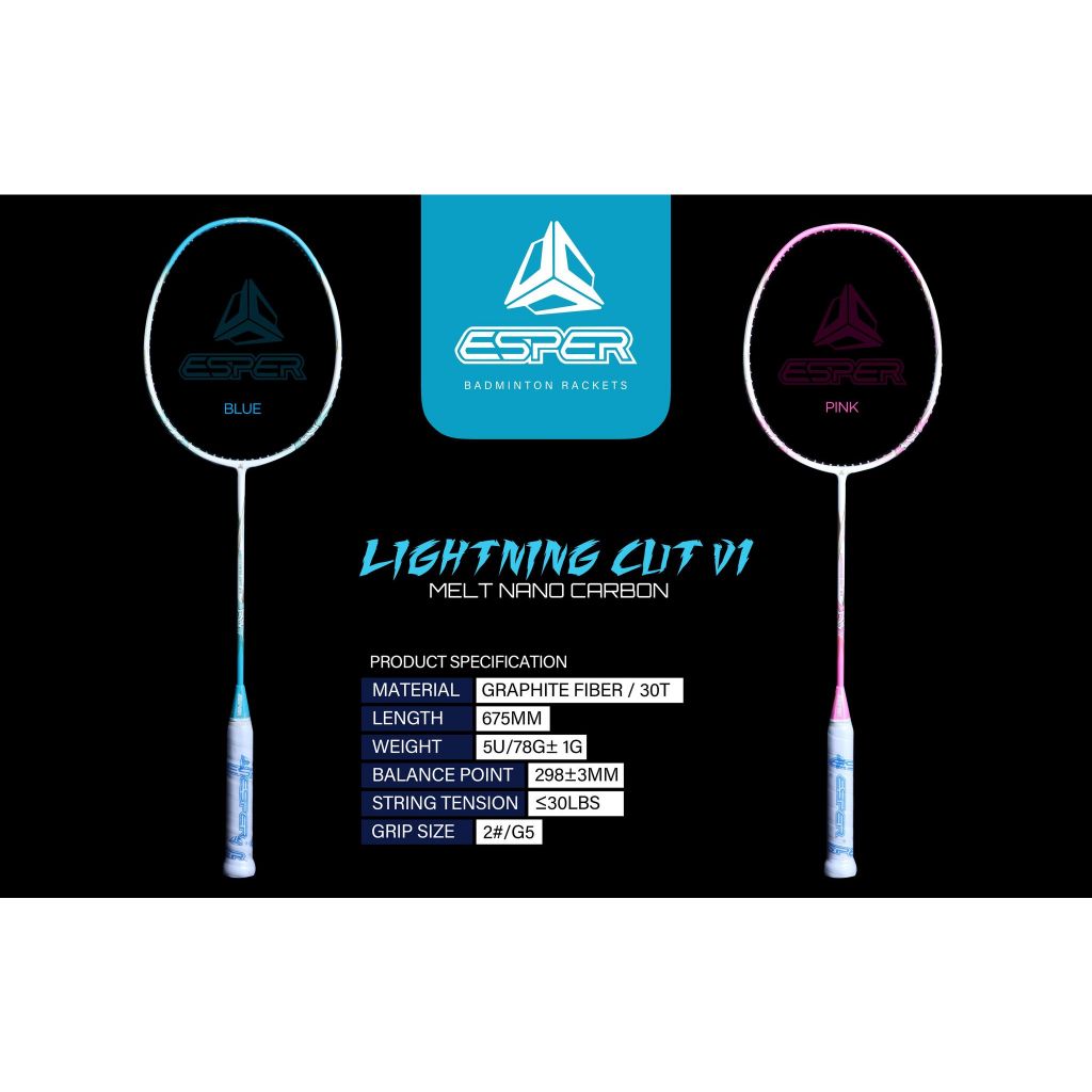 Lightning Cut V1 | Esper Badminton Racket | High-quality & High-end ...
