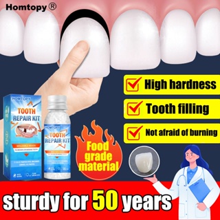 30ML Temporary Tooth Repair Kit Filling Teeth Gaps Moldable False Teeth  Solid Glue Denture Adhesive