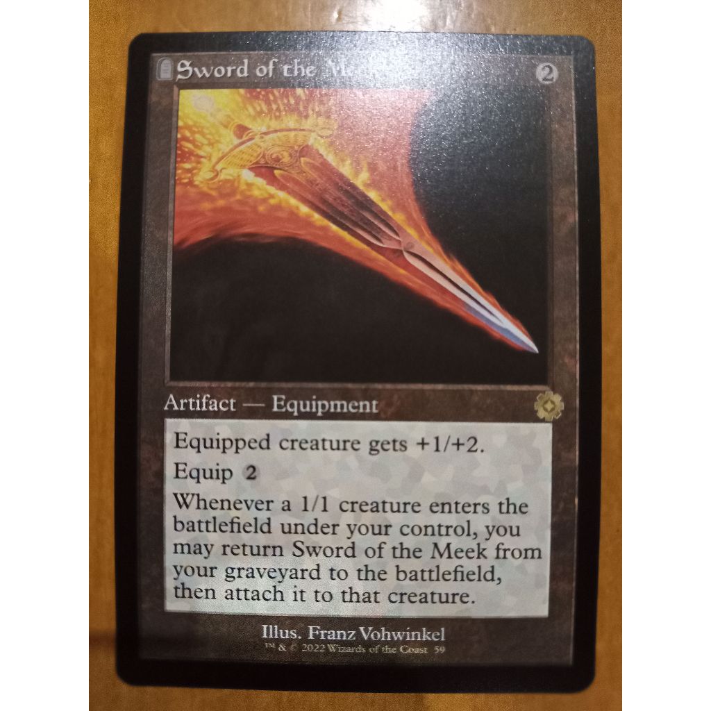 Magic The Gathering – Retribution Of The Meek (Rivalsa Degli Umili) – Carta Rara Dal Set Visions (VIS), Italiano