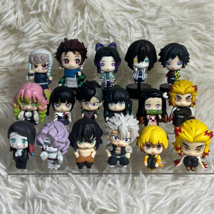 Demon Slayer - Chibi Figures, Nitotan, Narabundesu, Capsule Figures ...