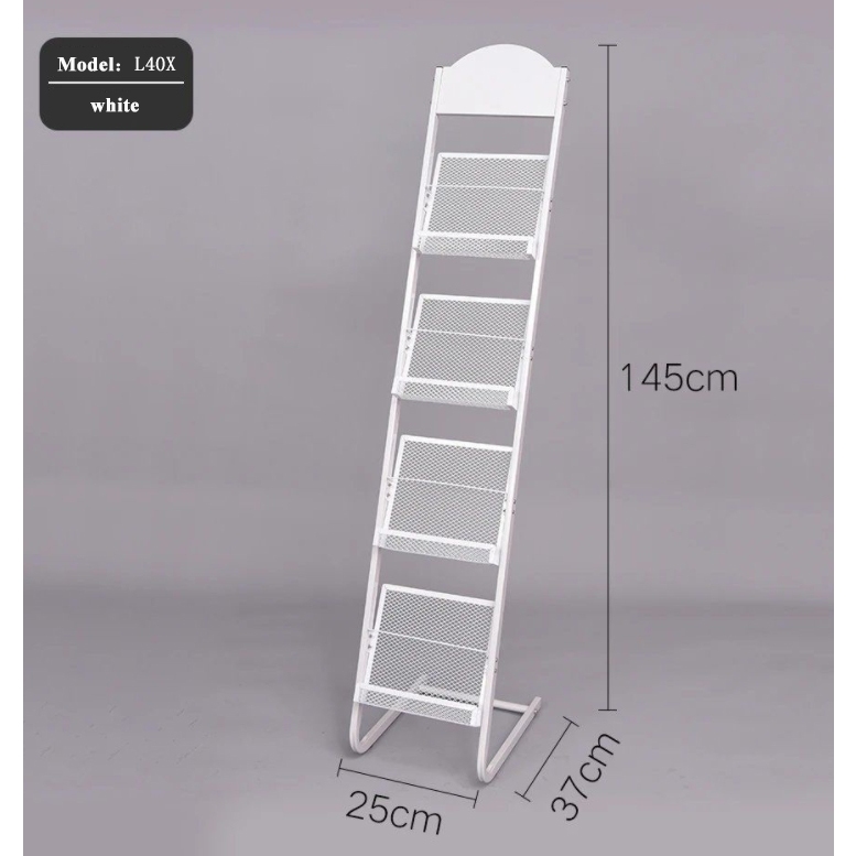 Brochure Holder Newspaper Data Rack Newspaper Stand Organizer Magazine ...