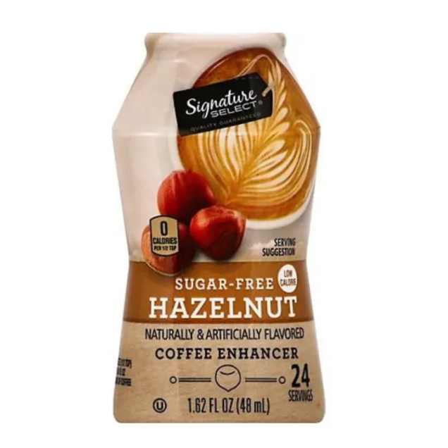 Signature Select Sugar Free Hazelnut Naturally & Artificial Flavored