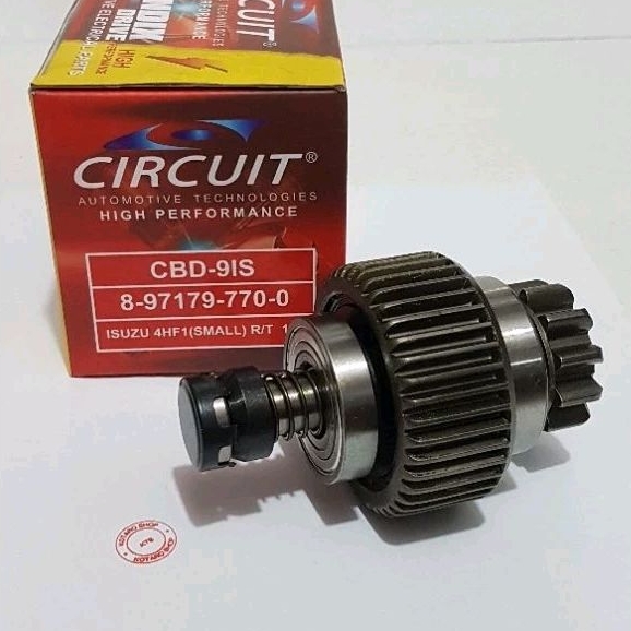 BENDIX DRIVE FOR ISUZU 4HF1 (SMALL) REDUCTION TYPE (CBD-9IS) | Shopee ...