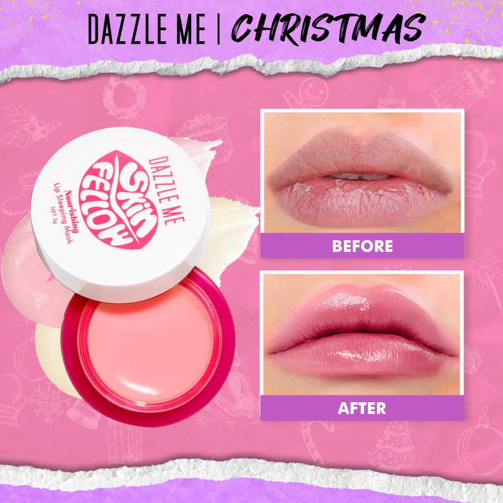 DAZZLE ME Skin Fellow Nourishing Lip Sleeping Mask Lip therapy Lip