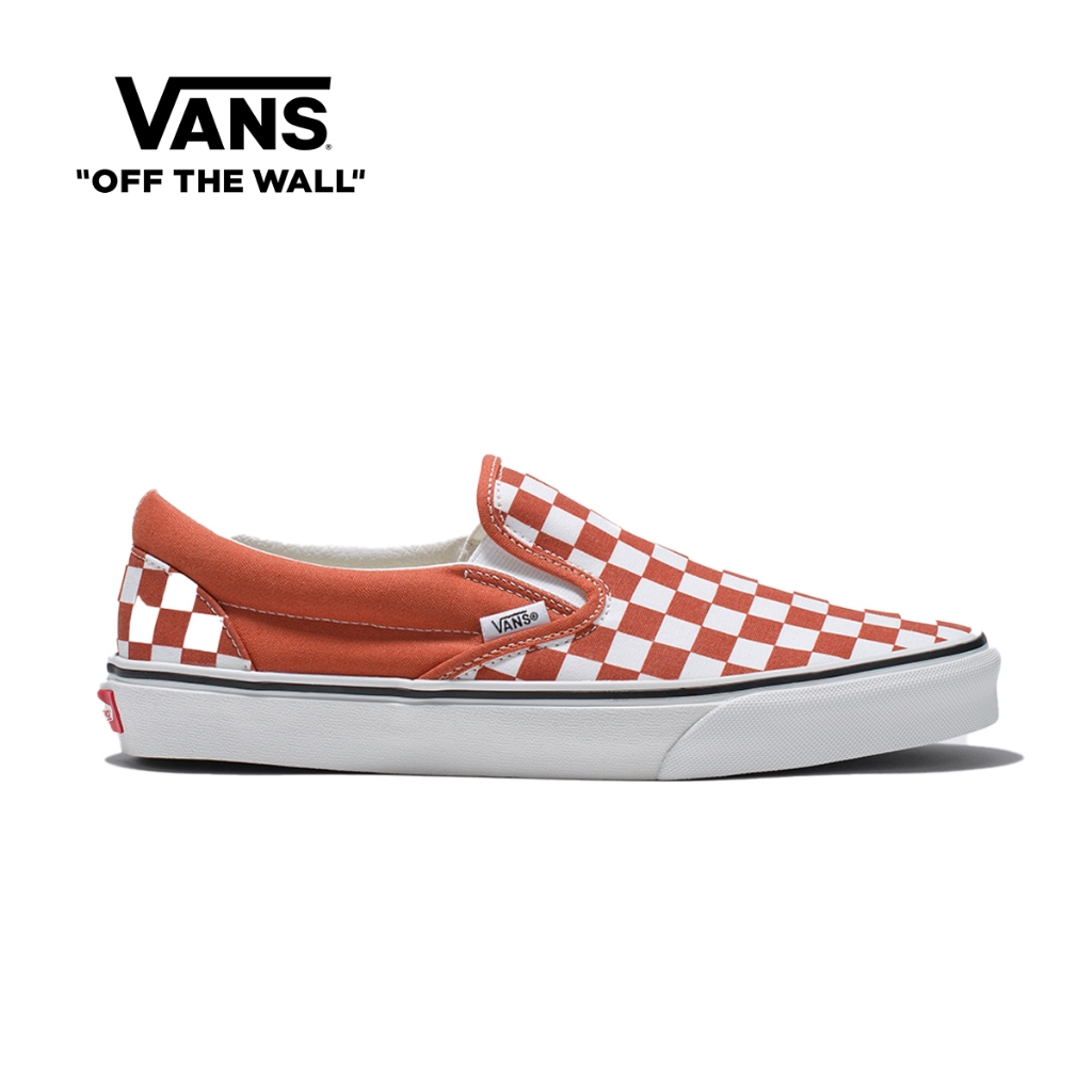 Ochre clearance vans checkered