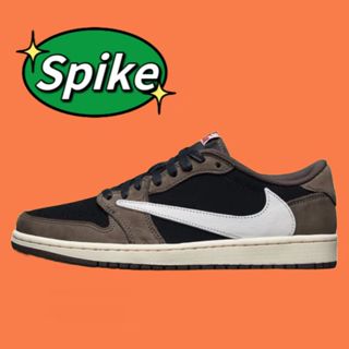 UA Air Jordan 1 Low Travis Scott x OG SP T Spike Shoes Men and