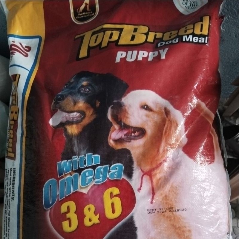 Top Breed Puppy Dog Food 1 Sack (20 kilos) Shopee Philippines