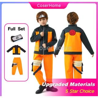 HNB Uzumaki Naruto Cosplay Costume Kids Cosplay Child Halloween