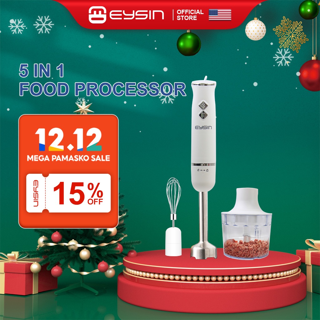 EYSIN 5 in 1 Electric Hand Mixer Food Processor Shopee Philippines