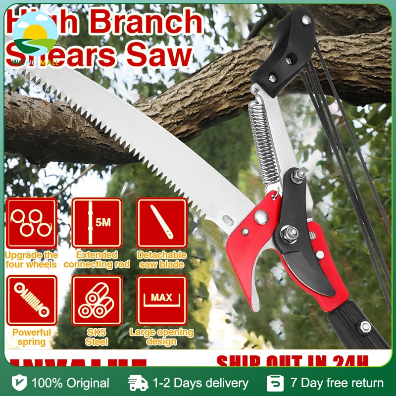 Highaltitude extended pruning shears branch scissors telescopic
