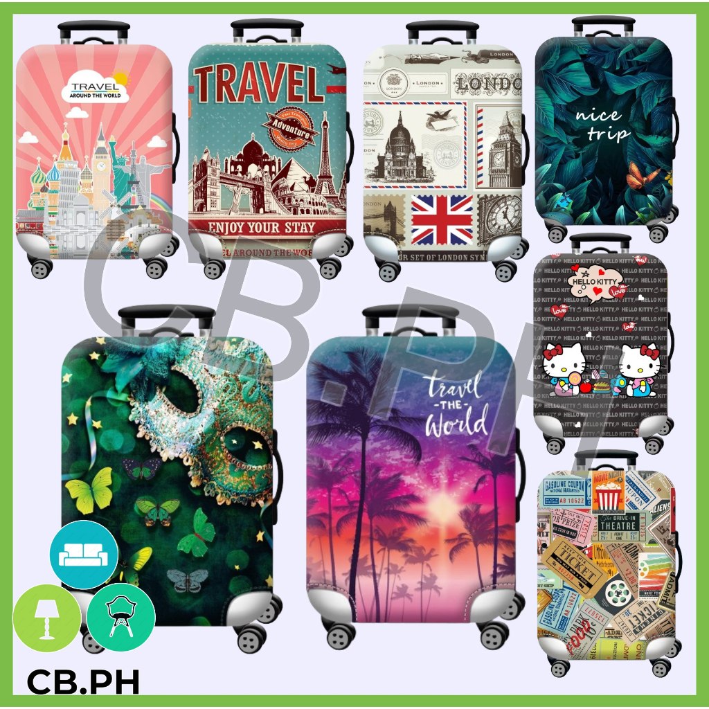 CB.PH Travel Luggage Cover Suitcase Protector Bag Travel Luggage Cover