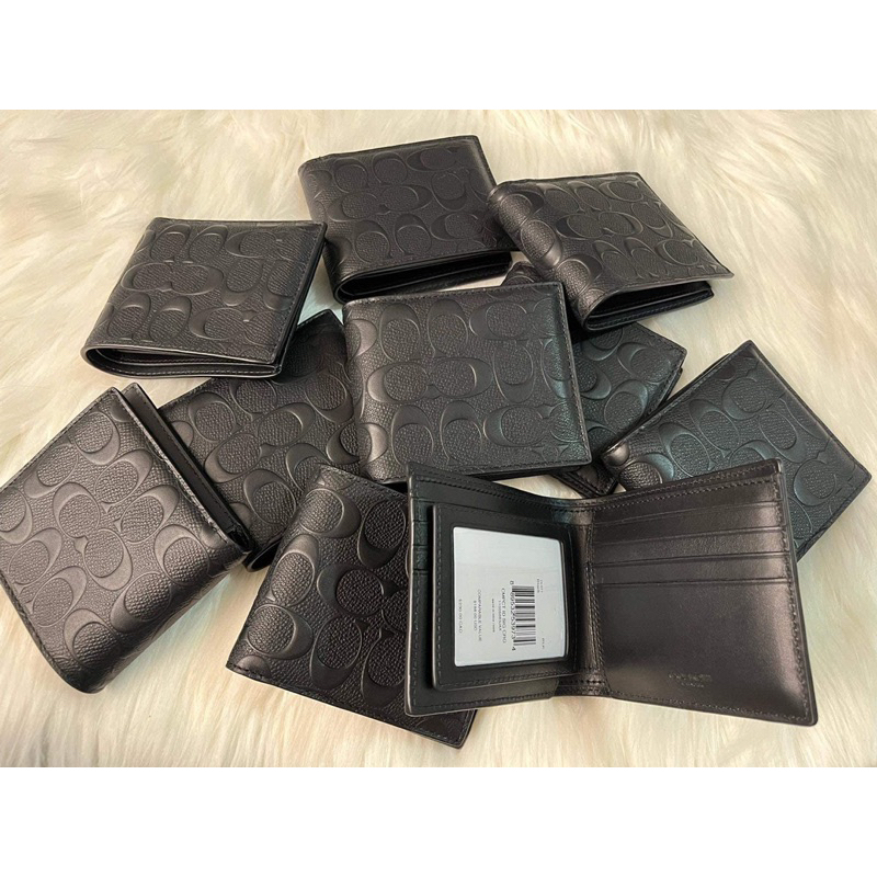 Coach mens discount wallet sale