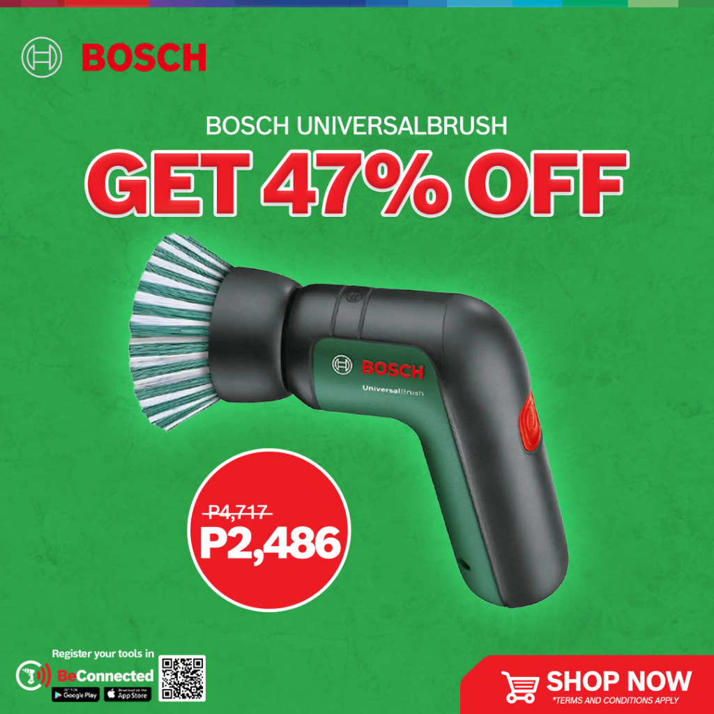 Bosch Universal Brush For Scrubbing Shopee Philippines