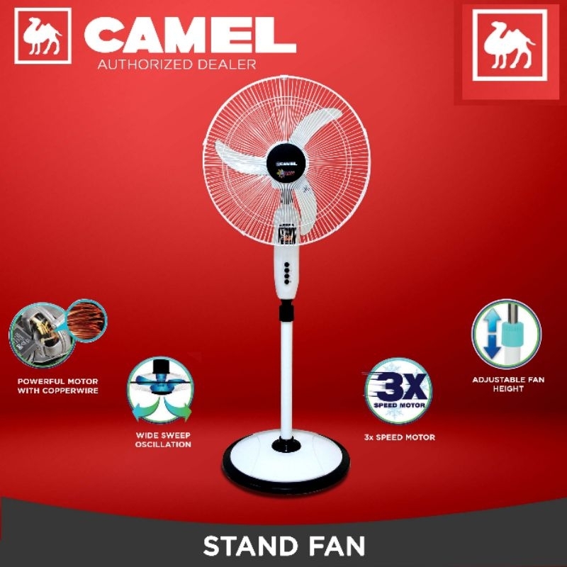 Camel StandFan 16 inch electric fan 1 year warranty color depend on