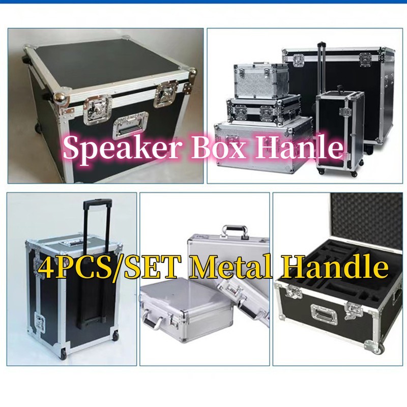 4PCS Flight Case Tour Case Metal Handle Replacement Handle For Speaker ...