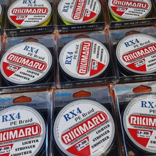 RIKIMARU RX4 PE Braided Fishing line for Freshwater and