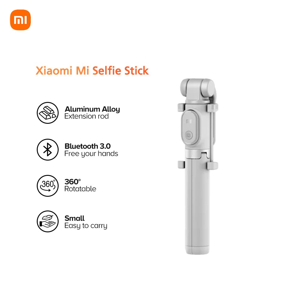 Xiaomi Mi Selfie Stick Foldable Tripod Bluetooth 3.0 Wireless Self ...