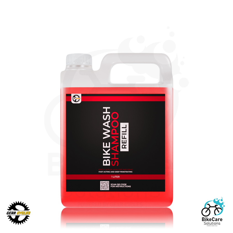Bike Wash Shampoo Refill 1 Liter Gear Cycles Mountain Road Bike MTB
