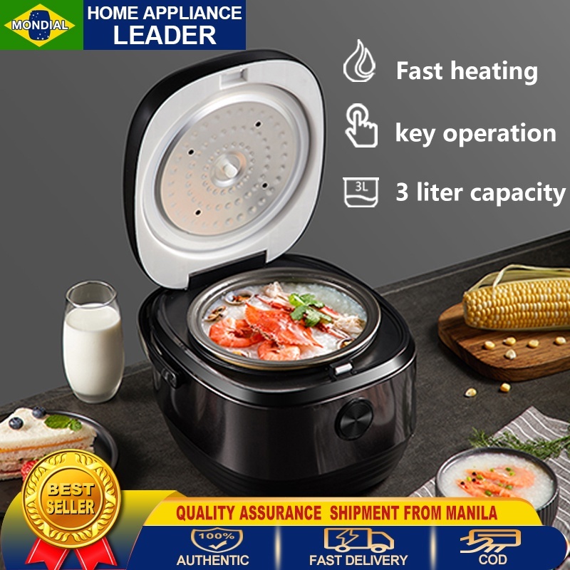MONDIAL 3L rice cooker large capacity rice cooker 8L multifunctional