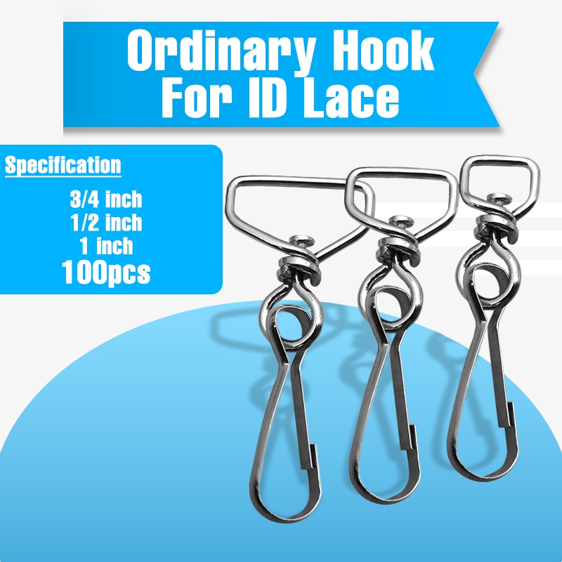 Ordinary ID Hook for Lanyard Making (100pcs) | Shopee Philippines