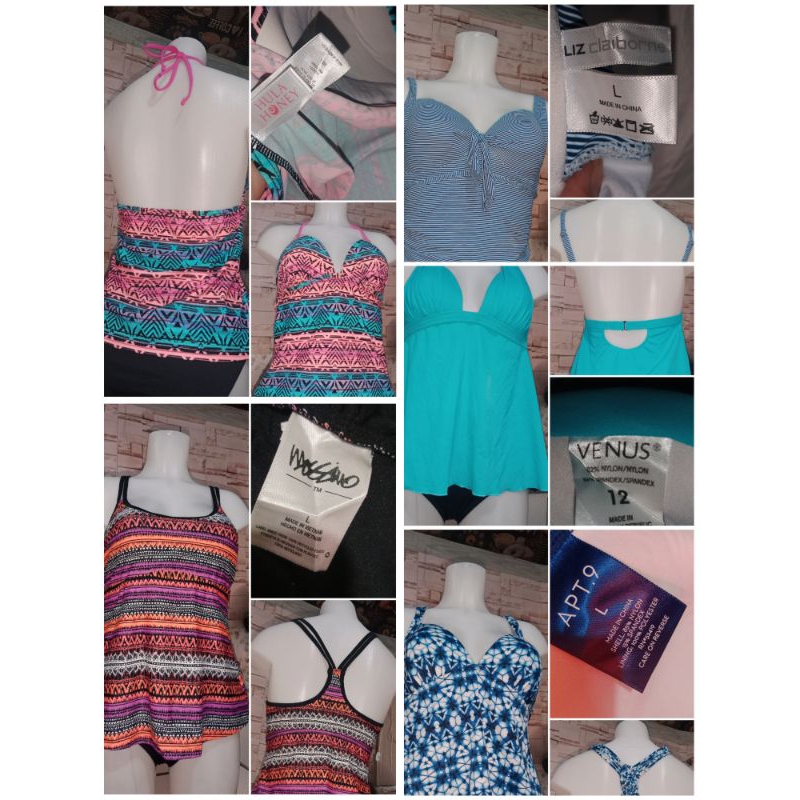 Swimwear Trendy Tankini (Large) Shopee Philippines