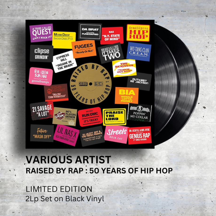 Raised By Rap 50 Years Of Hip Hop BrandNew & Sealed Vinyl Records