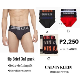 Calvin Klein Underwear Hip Brief Blue