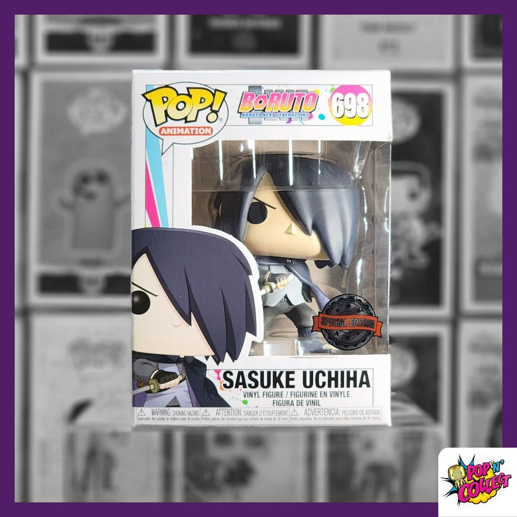 Figurine Sasuke Uchiha / Boruto Naruto Next Generations / Funko Pop  Animation 698 / Exclusive Specialty Series