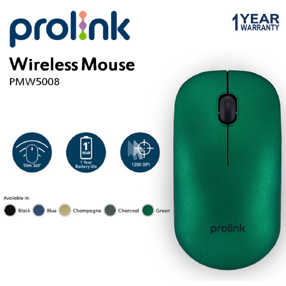 Prolink PMW5009 2.4GHz Wireless Optical Mouse | Shopee Philippines
