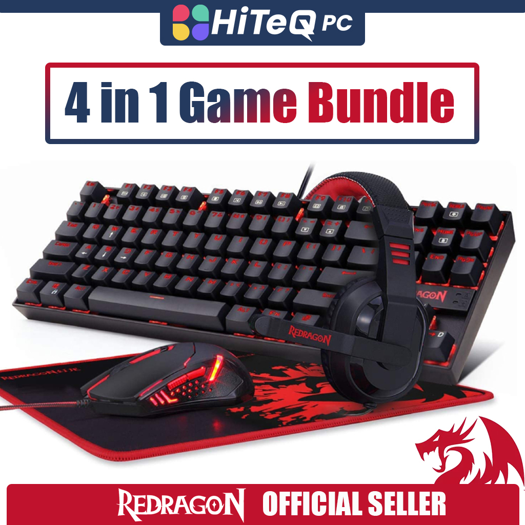 HiteqPC Redragon 4in1 Gaming Combo Set Shopee Philippines