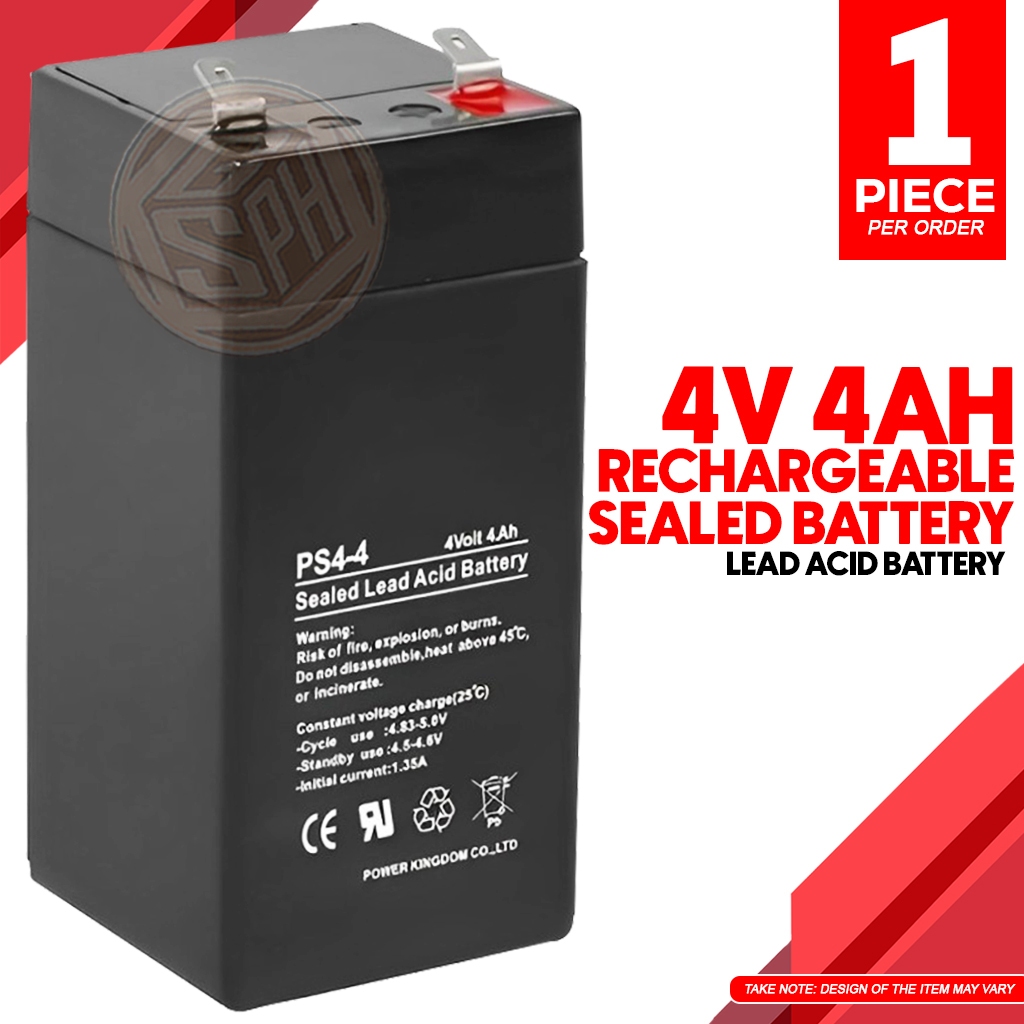 4 Volt Batteries  4 Volt Sealed Lead Acid Battery