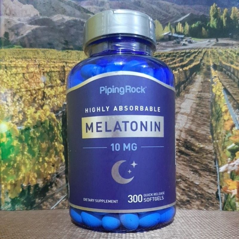 Melatonin 10mg 300 Quick Release Softgels EXPIRY: Dec. 2025 Highly ...