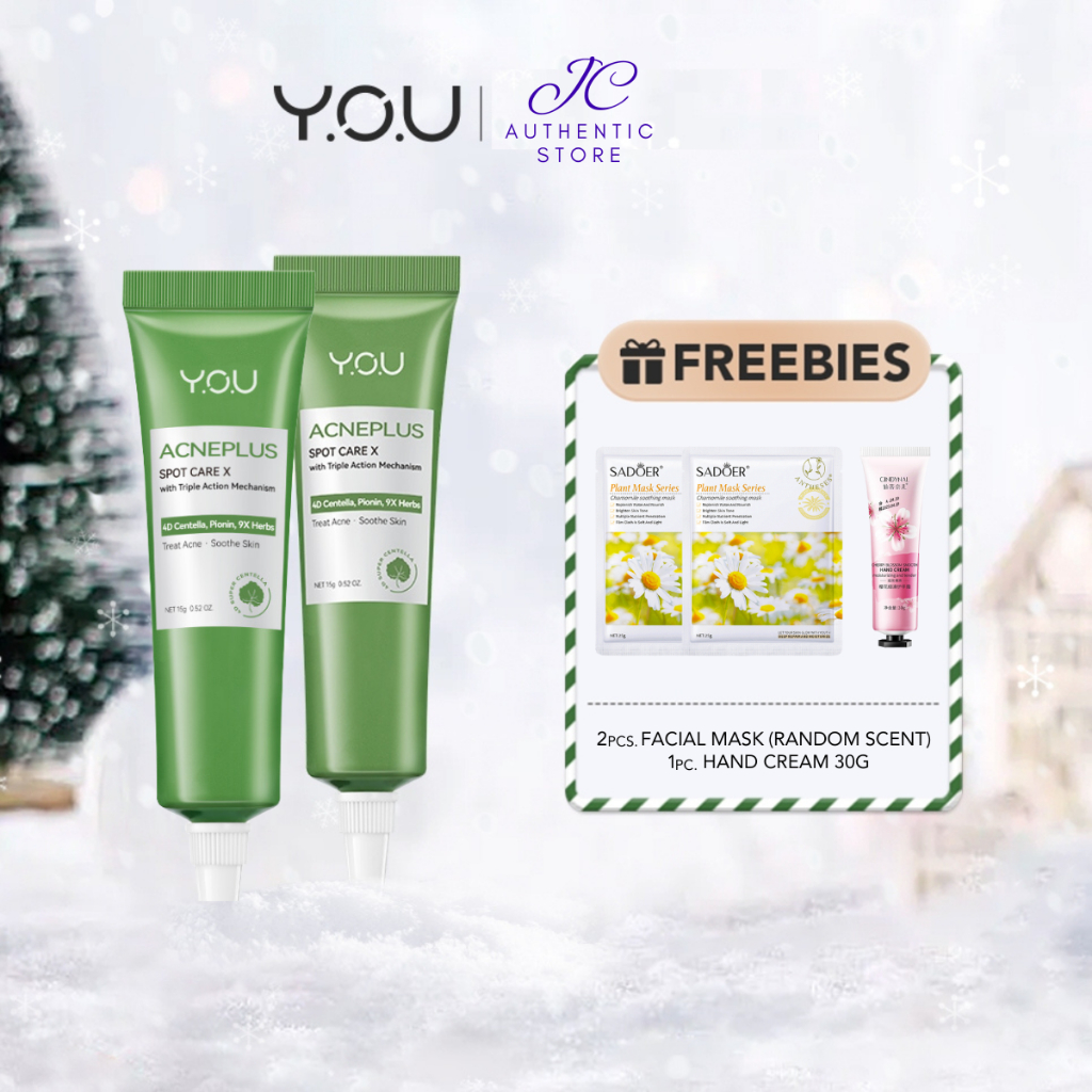 [BUY 2 GET 2 GIFTS] Y.O.U AcnePlus Spot Care X Twin Bundle with Gifts ...