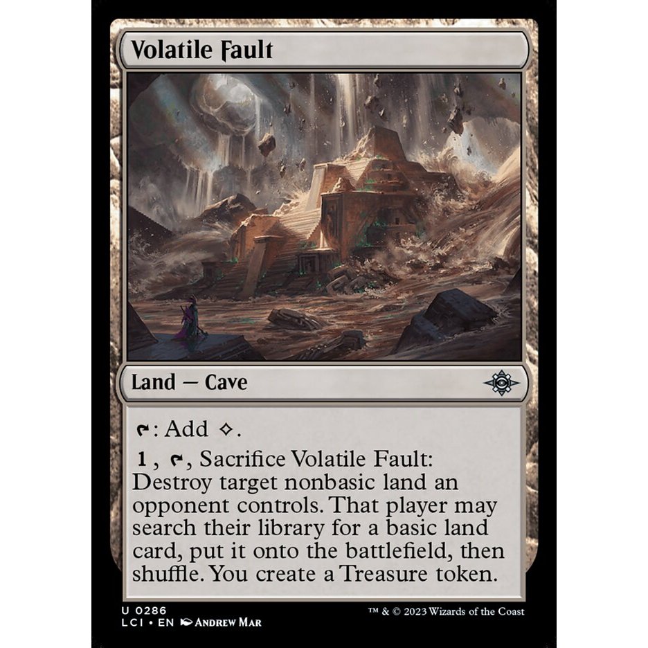 Volatile Fault [LCI] - MTG Magic: The Gathering | Shopee Philippines