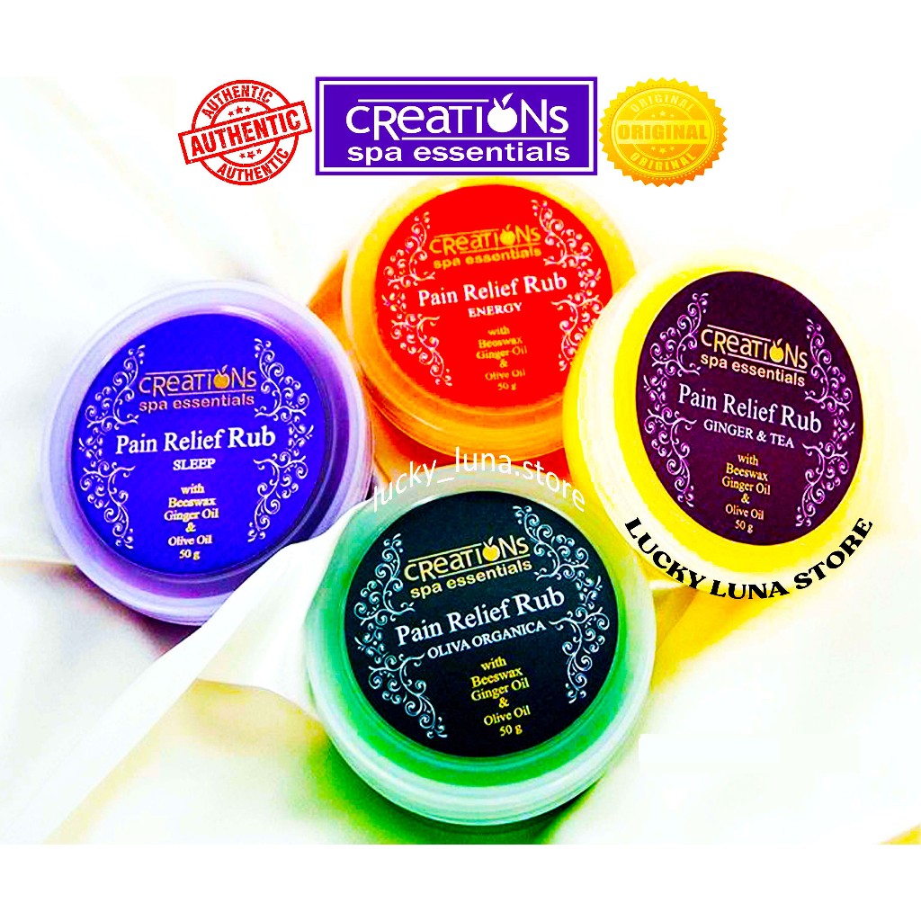 CREATIONS Spa Essentials Pain Relief Rub 
