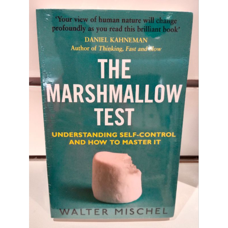 The Marshmallow Test by Walter Mischel(softcover) Shopee Philippines