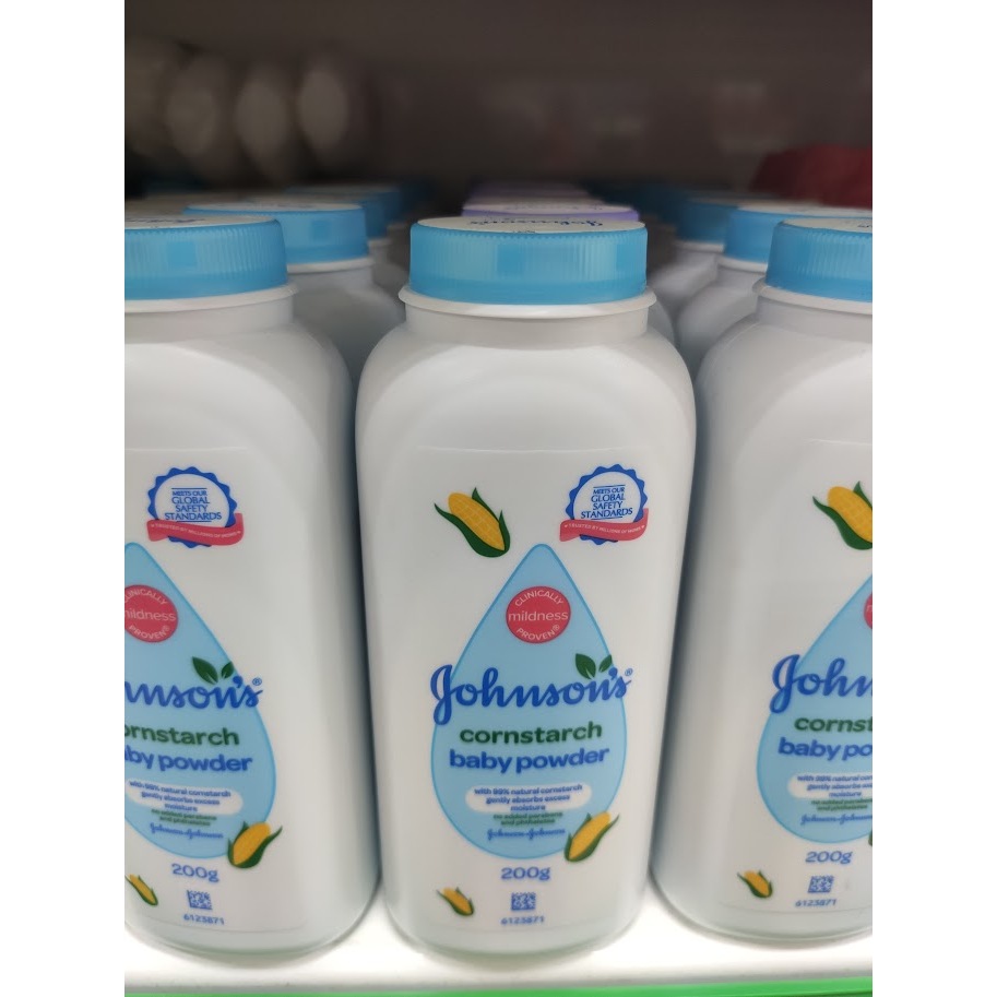 Johnson's Cornstarch Baby Powder 200g Expiration 2025 Limited Stocks