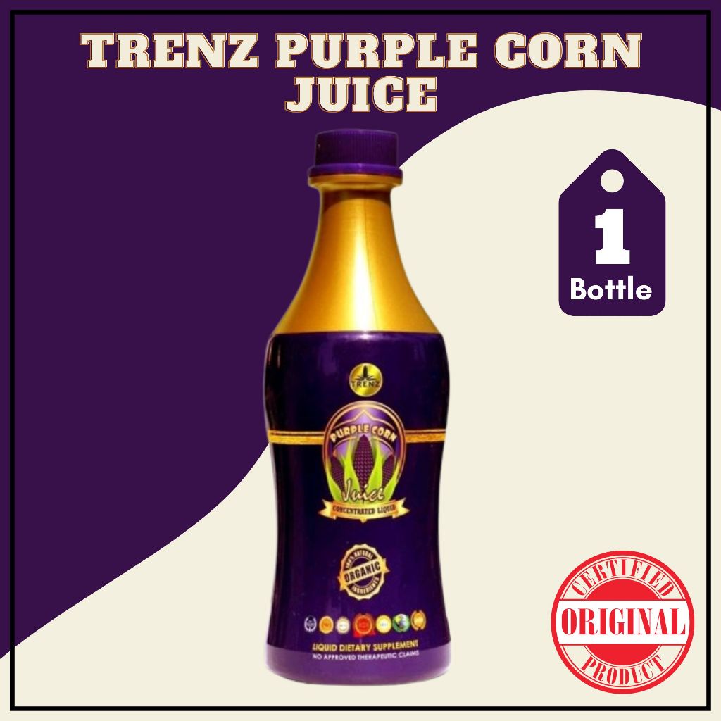 Original Trenz Purple Corn Concentrated Liquid Juice (1 liter) Shopee