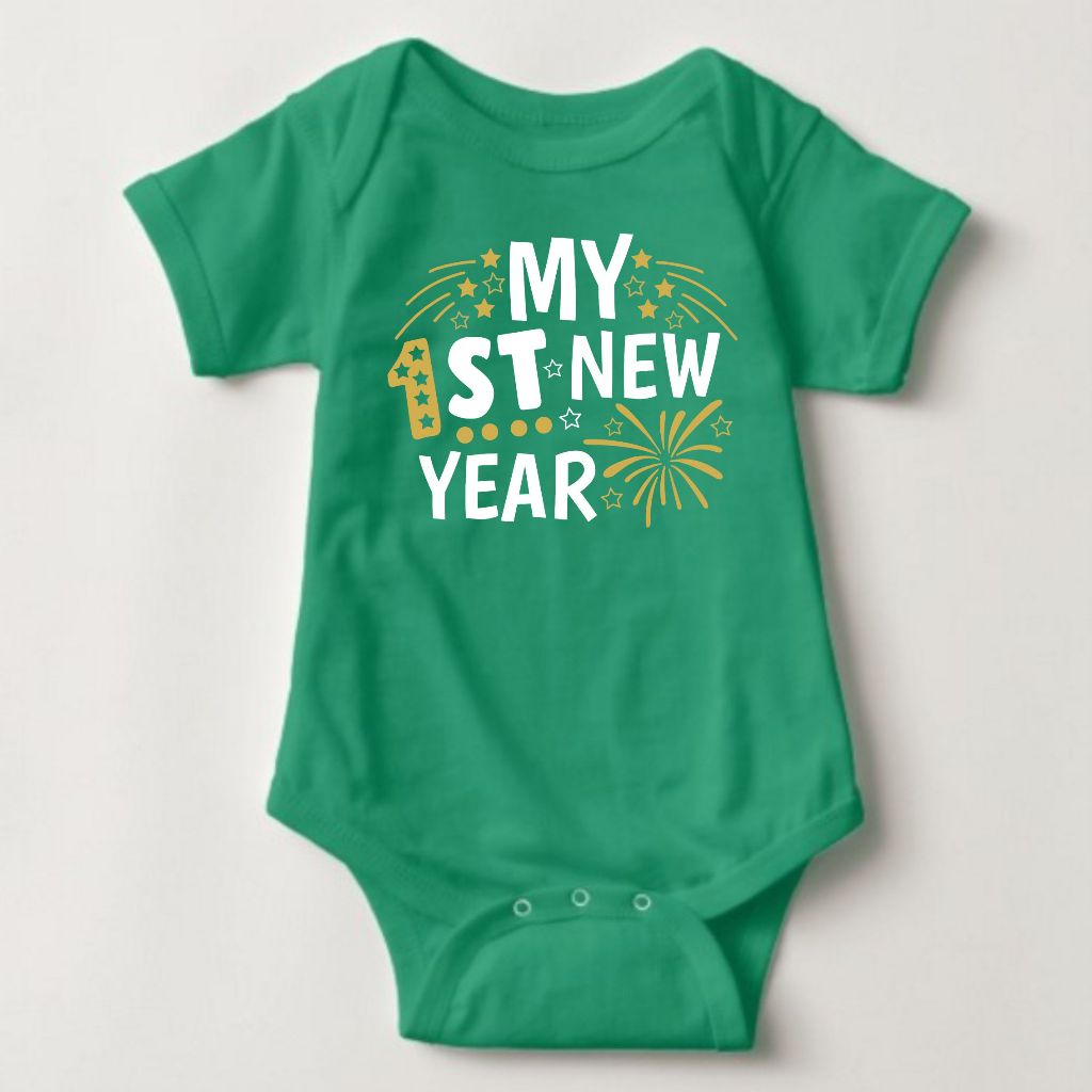 Baby New Year's Onesies My First New Year Shopee Philippines