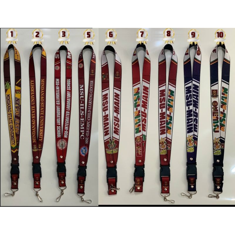 Lanyard ID Lace MSU Main, Fraternities (Apo, Tau and Alphans) and More ...