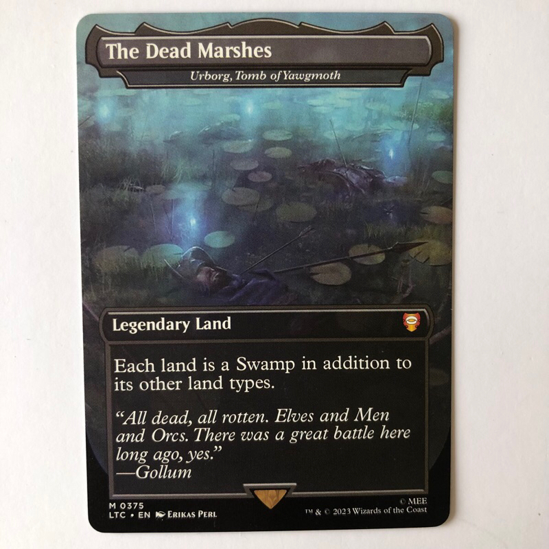 MTG Proxy Playtest Card - Urborg, Tomb of Yawgmoth / The Dead Marshes ...