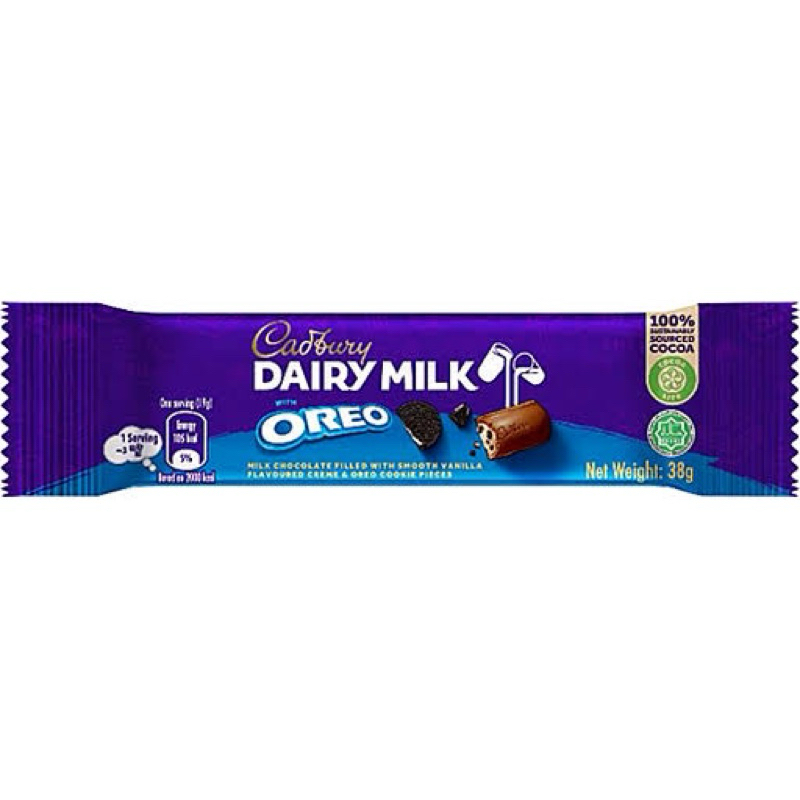 CADBURY DAIRY MILK OREO 38g Shopee Philippines
