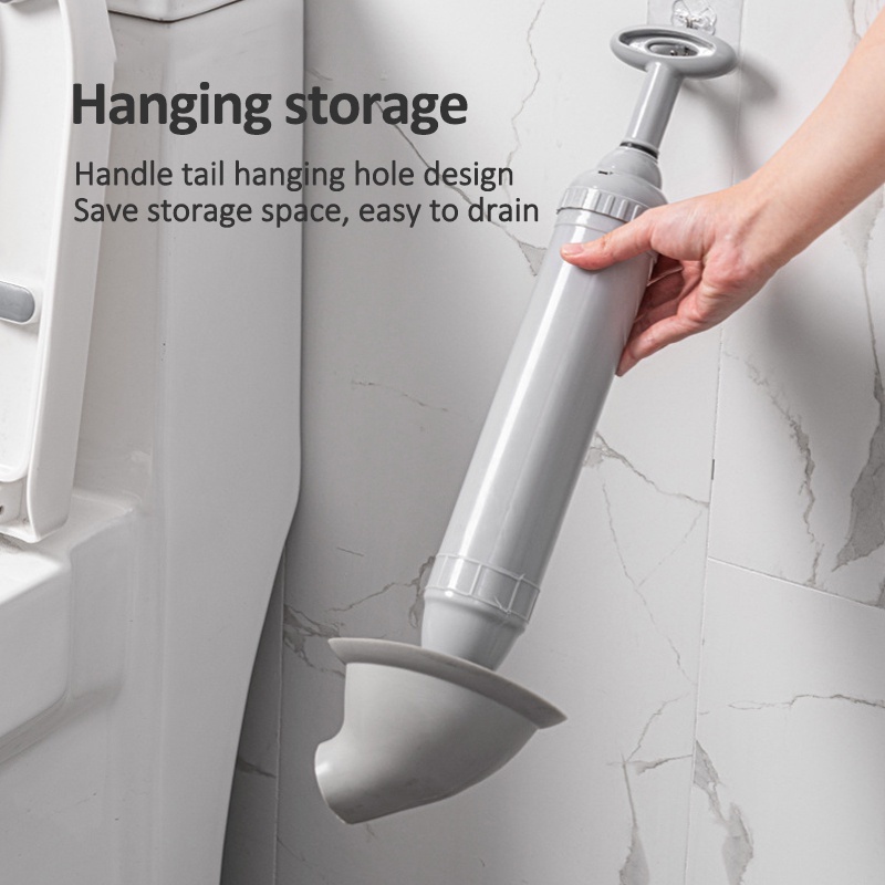 (COD) Toilet Cleaner Toilet Plunger High Pressur Pump Toilet Pump Clog ...