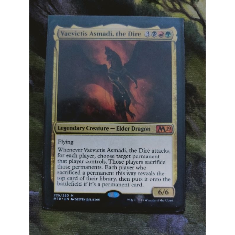 MTG - Vaevictis Asmadi, the Dire - M19 | Shopee Philippines