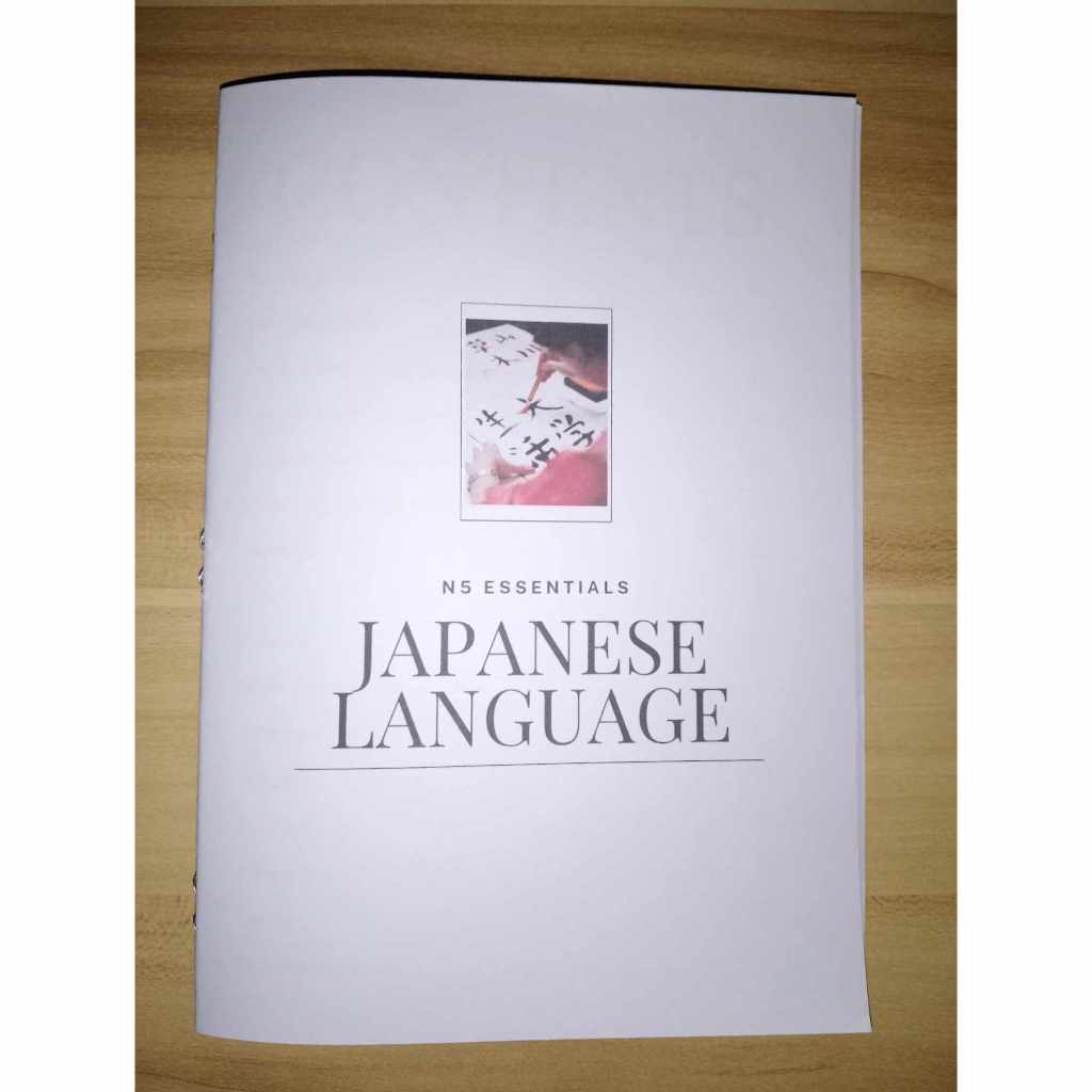 Part 1_N5 Essentials_Japanese Language Booklet | Japanese Book | Shopee ...