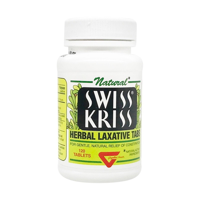 Swiss Kriss Herbal Laxative Tablets 120 Shopee Philippines